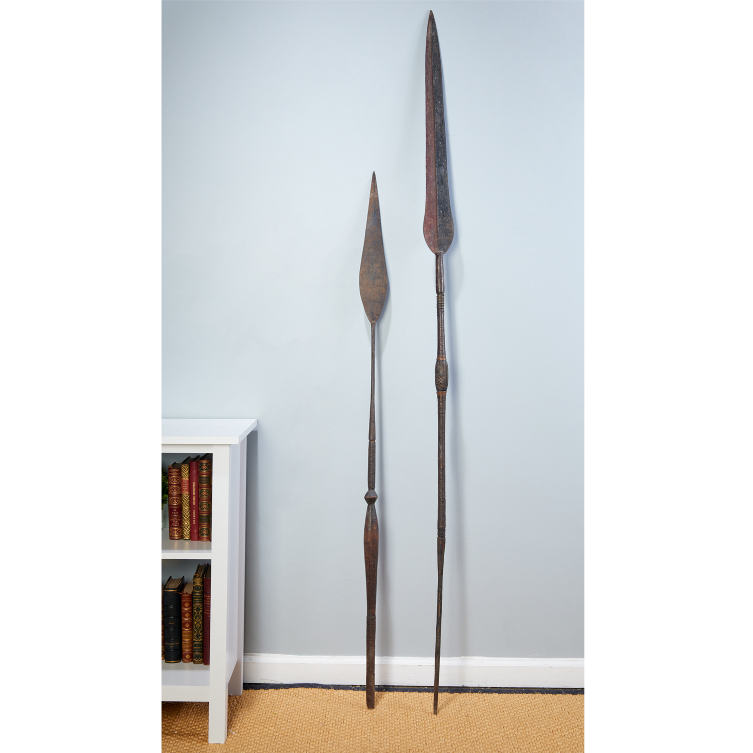 (2) NICE WEST AFRICAN SPEARS DR
