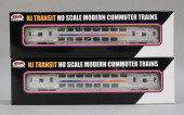 2 NJ TRANSIT HO SCALE MODERN C