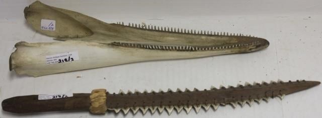2 OCEANIC OBJECTS, 19TH C TO