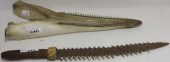2 OCEANIC OBJECTS, 19TH C TO I