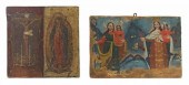 (2) OIL ON WOOD & CANVAS TWO-P