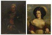(2) OIL PAINTINGS ON BOARD, PO