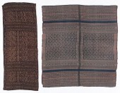 2 OLD FLORES COTTON IKAT SARON
