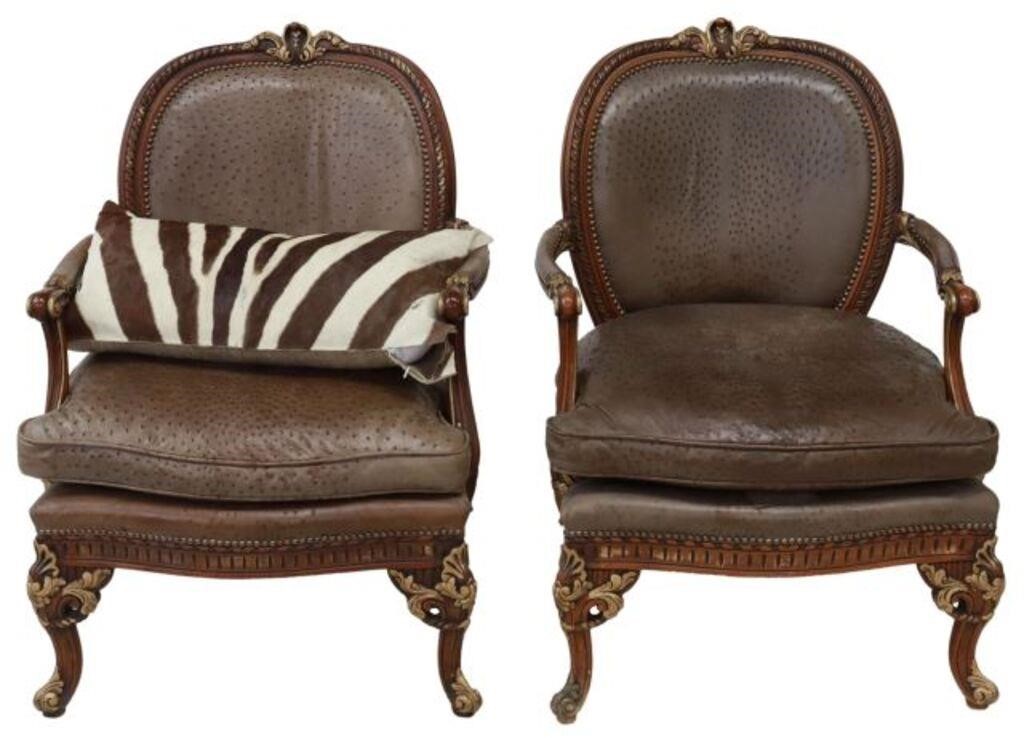 (2) OLD HICKORY TANNERY LEATHER