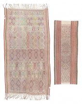 2 OLD IBAN TEXTILESWoman's ski