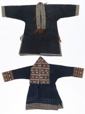 2 OLD INDIGO JACKETS, YAO PEOP