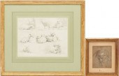 2 OLD MASTER DRAWINGS, ATTB. T