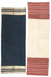 2 OLD MINANGKABAU SONGKET TEXT