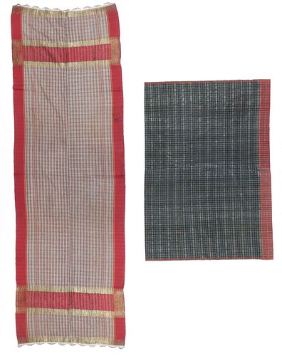 2 OLD MINANGKABAU TEXTILES,