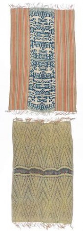 2 OLD WEST TIMOR IKAT TEXTILES