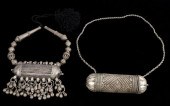 2 OLD YEMEN SILVER TRIBAL BEDO