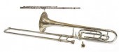 (2) OLDS OPERA TROMBONE & ARMS