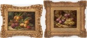 2 OLIVER CLARE OIL STILL LIFE