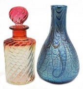 (2) ORIENT & FLUME ART GLASS V