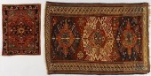 2 ORIENTAL RUGS:TABRIZ AND KAZ