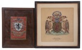 (2) ORIGINAL PAINTED COATS -OF