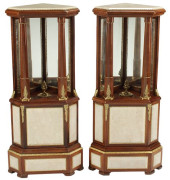 (2) ORMOLU &AMP; MARBLE-MOUNTE