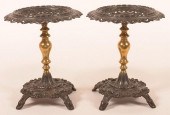 2 ORNATE 19TH CENT. CAST IRON