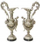 (2) ORNATE CLASSICAL STYLE SIL