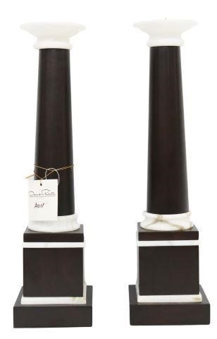 (2) OSCAR DE LA RENTA WOOD &