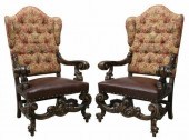 (2) OVERSIZED BAROQUE STYLE WI