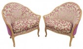 (2) OVERSIZED LOUIS XV STYLE B