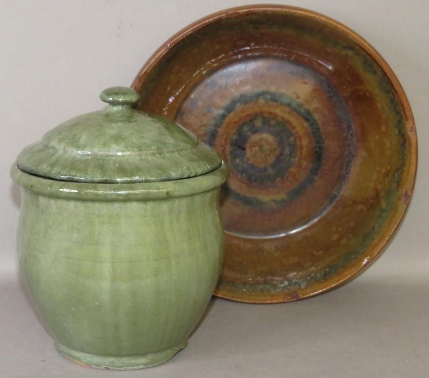 2 PA REDWARE ITEMS FROM STAHL'S