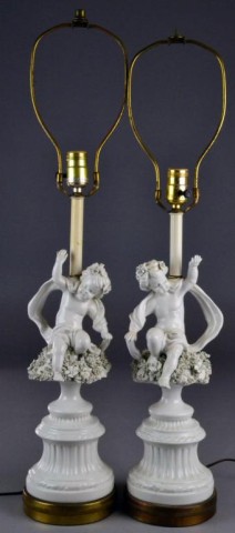 (2) Pair of Cherub