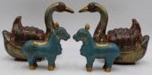 (2) PAIR OF CHINESE CLOISONNE