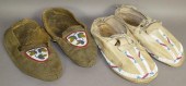 2 PAIR OF WOMEN'S BEADWORK MOC