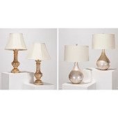 (2) PAIR TABLE LAMPS<br>Pair o