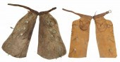 (2 PAIR) WESTERN COWBOY CHAPS,