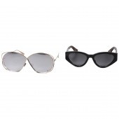 (2) Pairs Dior sunglasses to i
