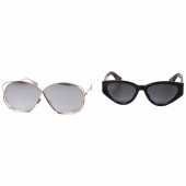 (2) Pairs Dior sunglasses to i