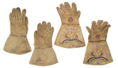 (2 PAIRS) MILITARY STYLE LEATH