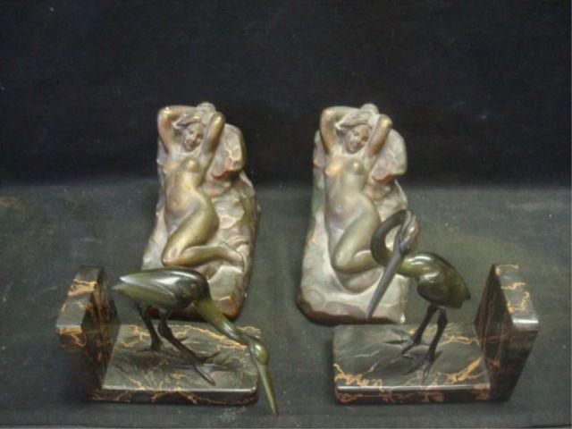 2 Pairs of Bookends. 1-a pair of