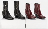 2 PAIRS OF CELINE WESTERN STYL
