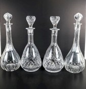 2 PAIRS OF DECANTERSTwo pairs