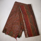 (2) PAISLEY TABLECLOTHS (2) Fi