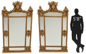 (2) PALATIAL LOUIS XVI STYLE G
