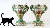 2 PALATIAL VICTORIAN SEVRES PO