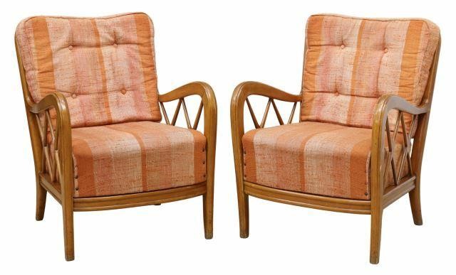 (2) PAOLO BUFFA ITALIAN MID-CENTURY
