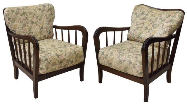 (2) PAOLO BUFFA STYLE MID-CENTURY