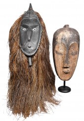 (2) Papua New Guinea tribal ma