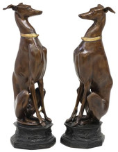 (2) PARCEL GILT &AMP; COLD-PAI