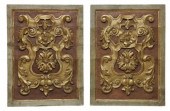 (2) PARCEL GILT ARCHITECTURAL