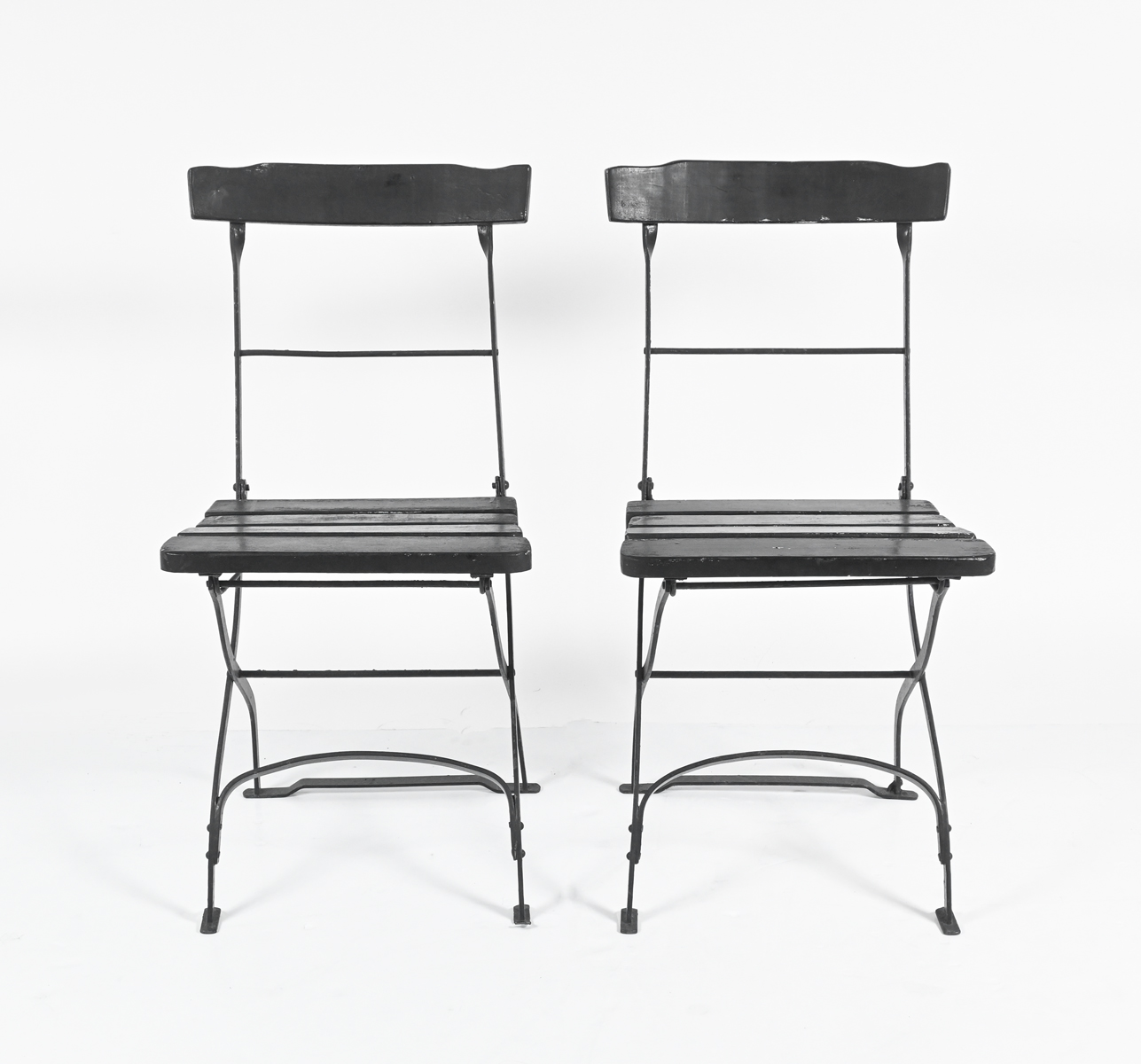 2 PARISIAN PARK CHAIRS FROM LUCY