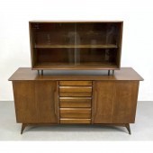 2 Part American Modern Credenz