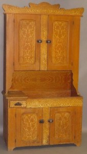 2 PART DRY SINKca. 1870; unusu