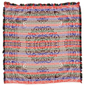 2 PATRIOTIC JACQUARD COVERLETS